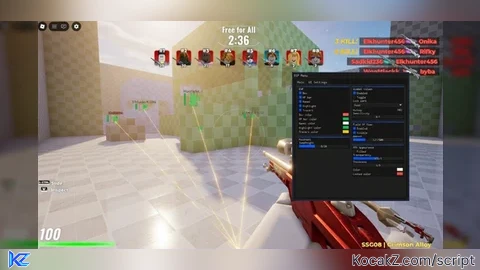 Aimbot Speed JumpHigh ESP Bots / Players - Verified script for Sniper Arena