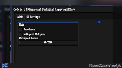 CodeZero - Verified script for Playground Basketball🏀