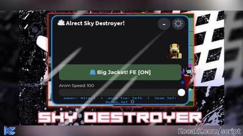 Sky destroyerV2 X by alrect X Fe - Verified script for Universal Script