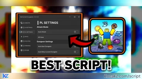 BEST NEW SCRIPT - Verified script for Elemental Dungeons