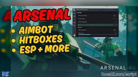 OP AIMBOT SCRIPT Hitbox Expander Infinite Ammo No Recoil ESP - Verified script for Arsenal