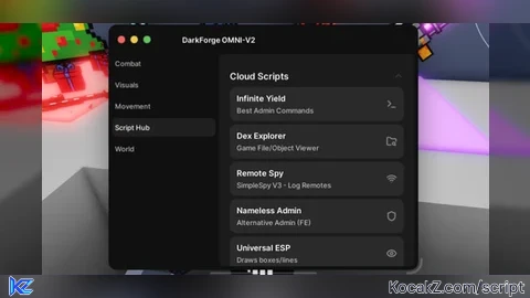 Universal HUB l Inf Yield l Dark Dex V3 And More - Verified script for Universal Script