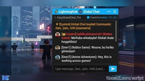 Universal Global Chat V2 - Verified script for Universal Script