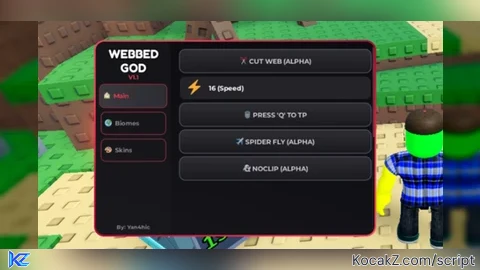 HUB SCRIPT Webbed 2 Player Obby
