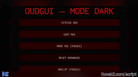 oudgui pc only francais and english sorry there no v mobile - Verified script for Universal Script