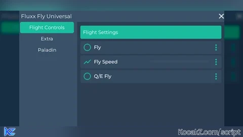 Fluxx fly universal - Verified script for Universal Script