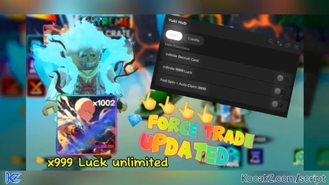 Yuki Hub - Verified script for Anime Card Master