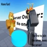 The first to join the server, owns the server!