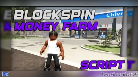 Money Auto farm - Verified script for BlockSpin 🔪