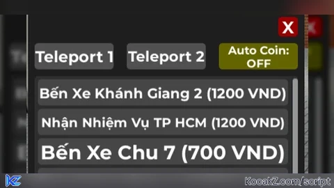 TeleportGUI - Verified script for Bus Driver Vietnam 2
