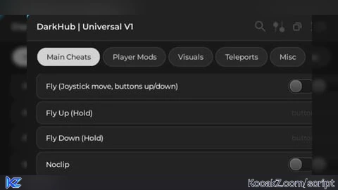 universal DarkHub - Verified script for Universal Script