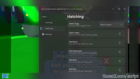 Soul Autofarm - Verified script for ⚡Ninja Legends