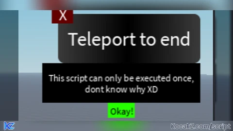 Mobile Support | Teleport to end - KEYLESS - Verified script for Wall Hop Tower to Admin