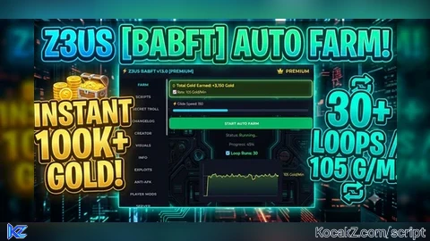 BABFT AUTOFARM - Verified script for Build A Boat For Treasure