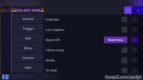 GALAXY HUB aimbot esp universal etc read desc [UPD] - Verified script for Universal Script