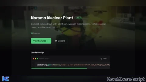 Multyhub silent aim inf ammo esp and more - Verified script for Naramo Nuclear Plant