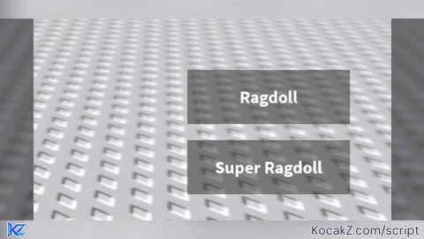 ragdoll buttons (r6 and r15 support) - Verified script for Universal Script