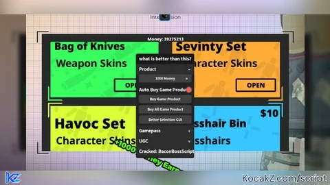 Free product - Verified script for No-Scope Sniping