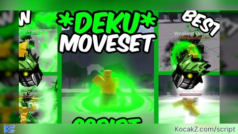 Deku Moveset - Verified script for The Strongest Battlegrounds