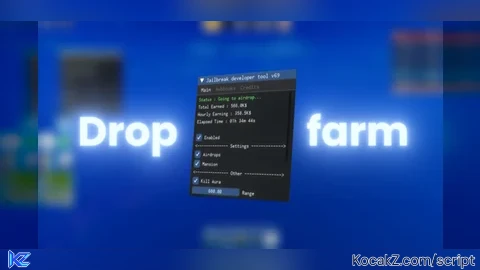 Dropfarm - Verified script for Jailbreak