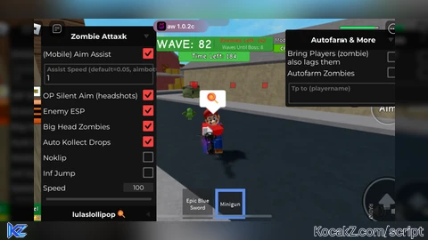 Zombie attack OP gui x lulaslollipop - Verified script for Universal Script