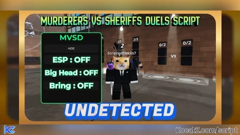 EASY WIN - Verified script for MVSD | Murderers VS Sheriffs Duels