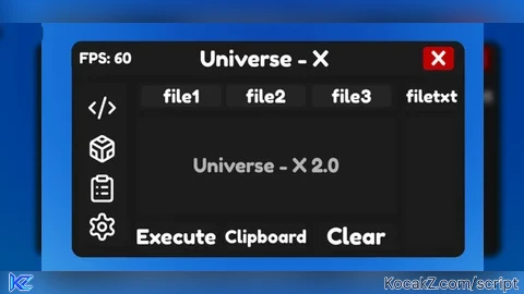 UX executor - Verified script for Universal Script