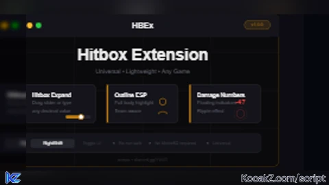 Hitbox Expander X - Verified script for Universal Script