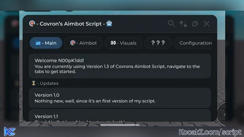 Covrons AimBot Script - Verified script for Universal Script