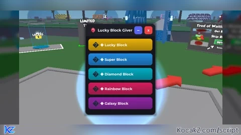 Lucky Block Item Giver - Verified script for ❓ LUCKY BLOCKS Battlegrounds