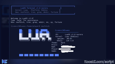 Lua os updated - Verified script for Universal Script