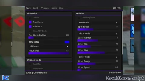 Z3US Counterblox - Verified script for Counter Blox