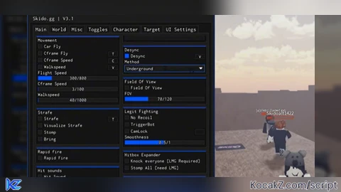 Skido v3 - Verified script for Universal Script