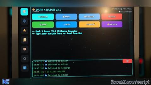 Dark X Razor V3 - Verified script for Universal Script