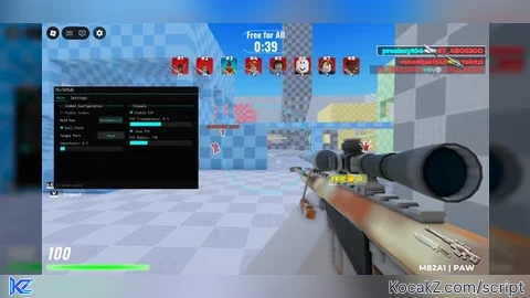 Nickhub Aimbot and Esp Pov Circle and Wallcheck - Verified script for Sniper Arena