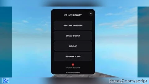 [Fe] invisible script - Verified script for Universal Script