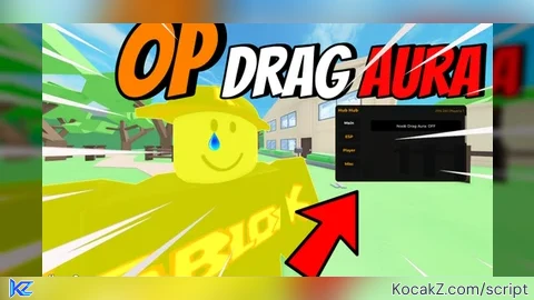 OP DRAG AURA [Fixed] - Verified script for Hide the body