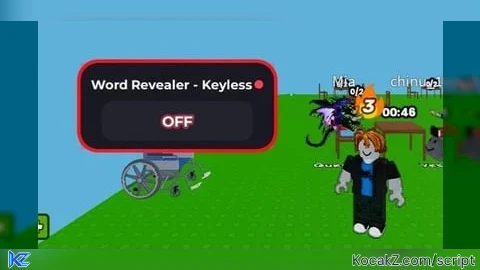 Word Revealer Keyless - Verified script for Yes, No, Maybe?