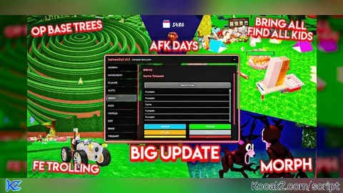 SolvexGUI OP Script v1.8 - Verified script for 99 Nights in the Forest 🔦