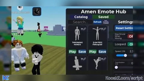 UGC EMOTE FE SCRIPT - Verified script for Universal Script