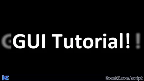 How to make your own guis - Verified script for Universal Script