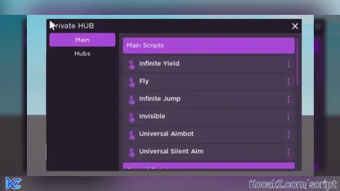 Private HUB - Verified script for Universal Script