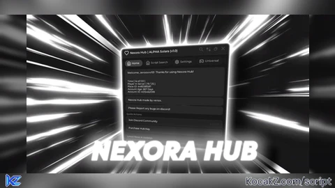 Nexora Hub - Verified script for Universal Script