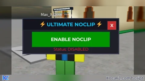 Ultimate Noclip Keyless FE client - Verified script for Universal Script