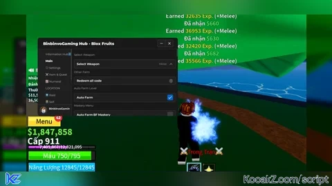 BinbinvoGaming Hub - Verified script for Blox Fruits