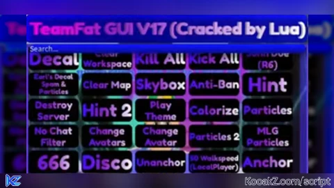TeamFatGUICrackedByLua - Verified script for Universal Script