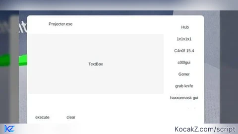 Projecter exe - Verified script for Universal Script