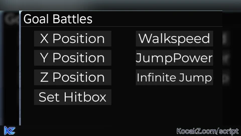 GB Script Hitbox Walkspeed InfJump JumpPower etc - Verified script for ⚽️ Goal Battles 🥅