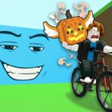 Escape Tsunami on Bike for Lucky Blocks