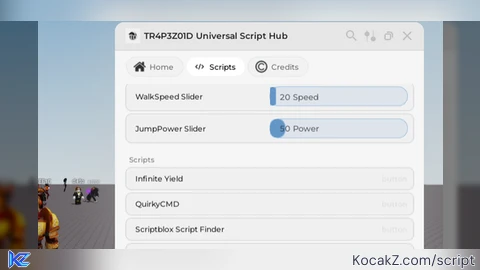 TR.4P301D Universal Script Hub - Verified script for Universal Script